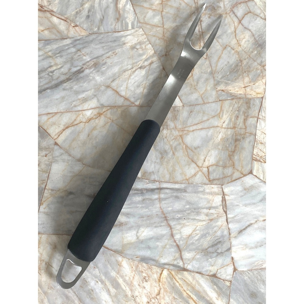 OXO Good Grips 16 Inch Stainless Steel Grilling Meat Fork BBQ Tool Black Handle